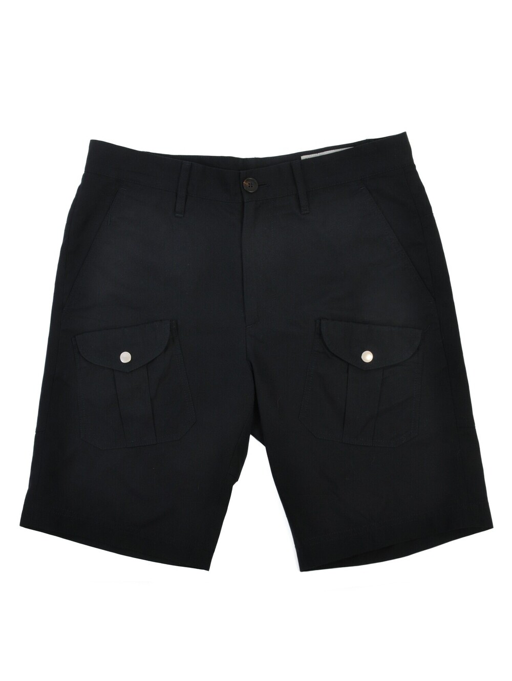 Brunello Cucinelli Black Cotton Cargo Shorts 33 36350